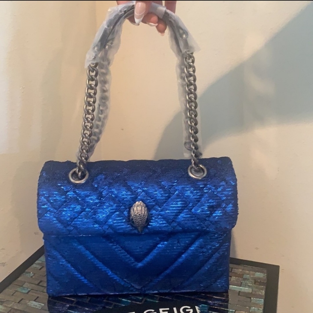 - Kensington Sequins Shoulder Bag KURT GEIGER LONDON